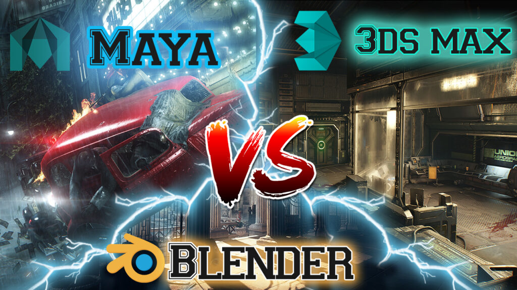 3DS Max VS Maya VS Blender - InspirationTuts