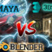 3DS Max VS Maya VS Blender