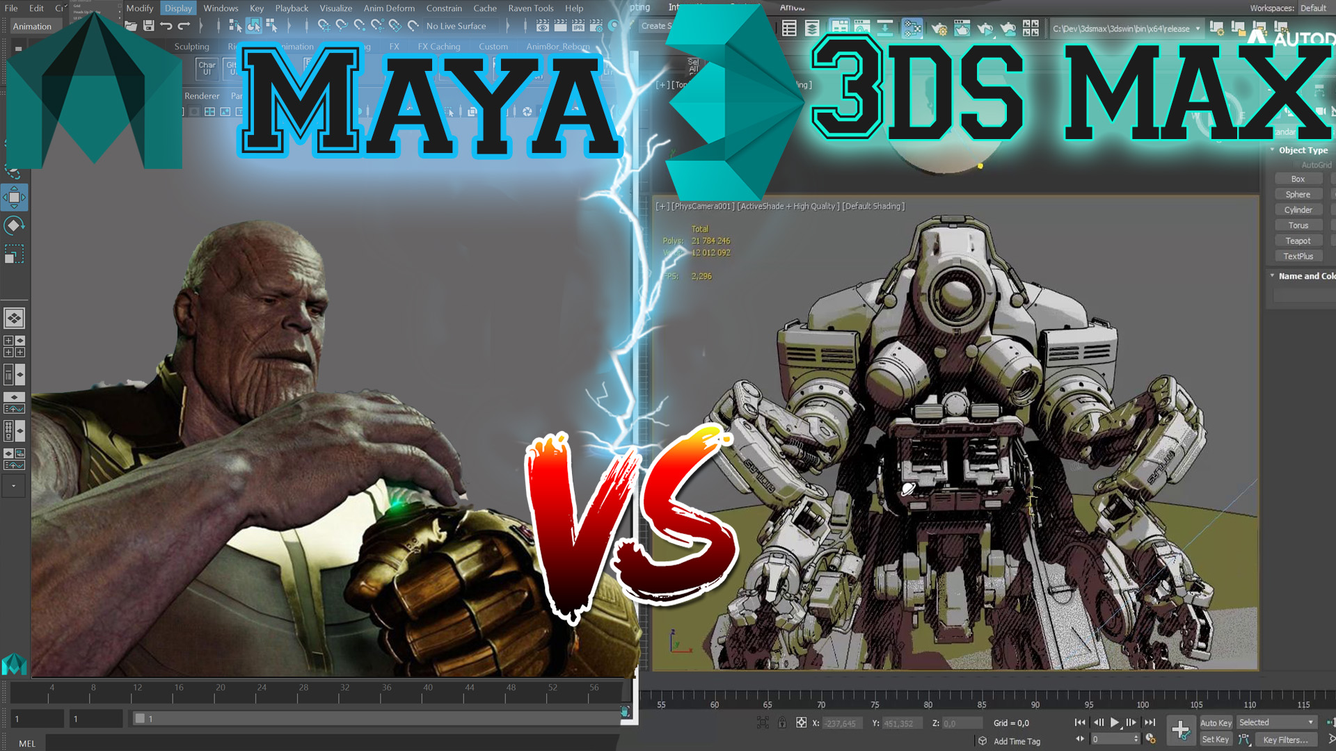 3DS Max VS Maya Which One is Better - InspirationTuts
