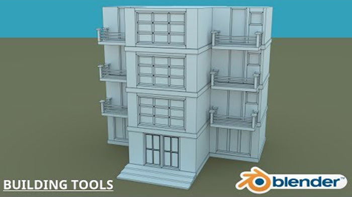 Blender addons for architectural visualization