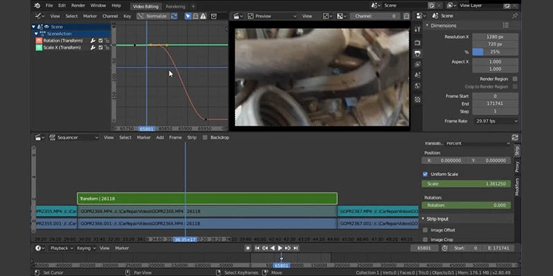 blender video editing tutorial 2019