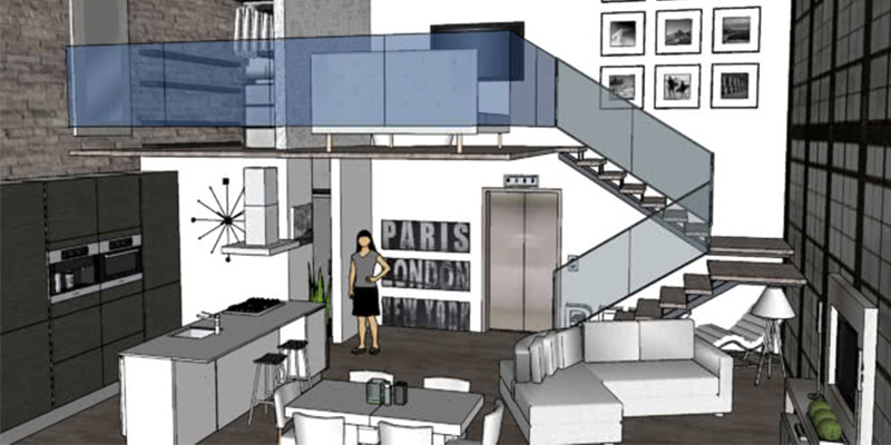 sketchup for interior design