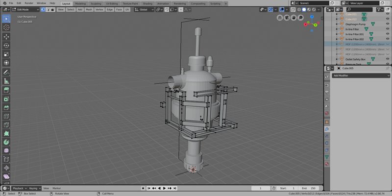 Blender for concept art