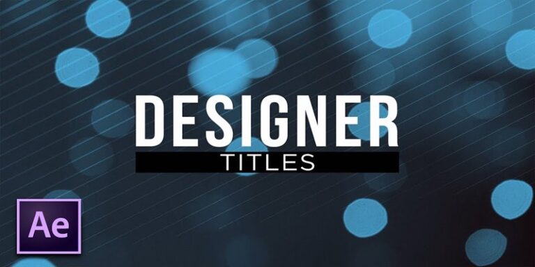 adobe after effects title effects
