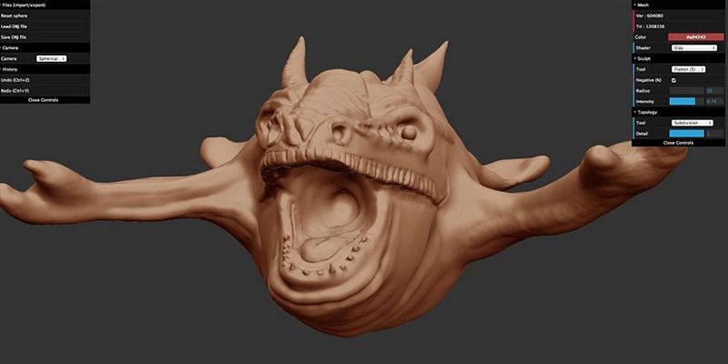 sculptgl tutorial