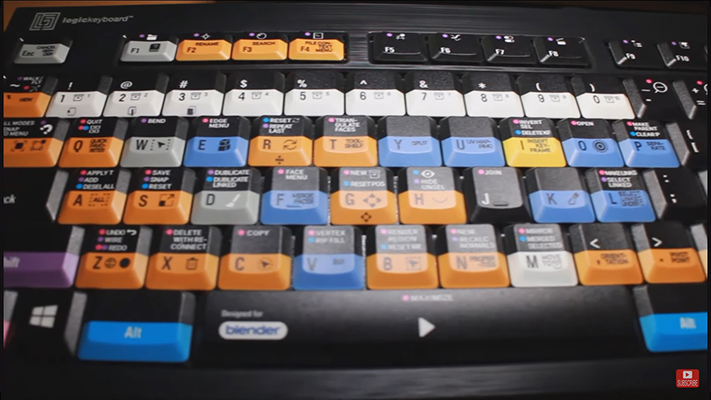 Blender shortcut keyboard