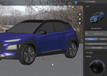 transportation addon for Blender