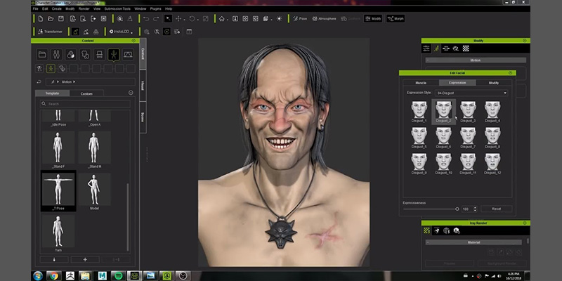 3D software for character creation