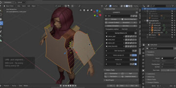 Blender addon for cloth