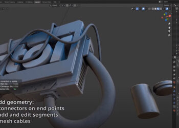 Blender addon for creating cables