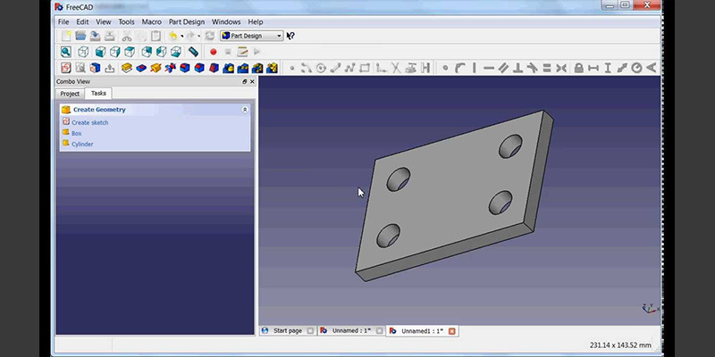 what is the easies free cad program