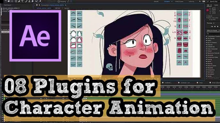 after effects character animation free download