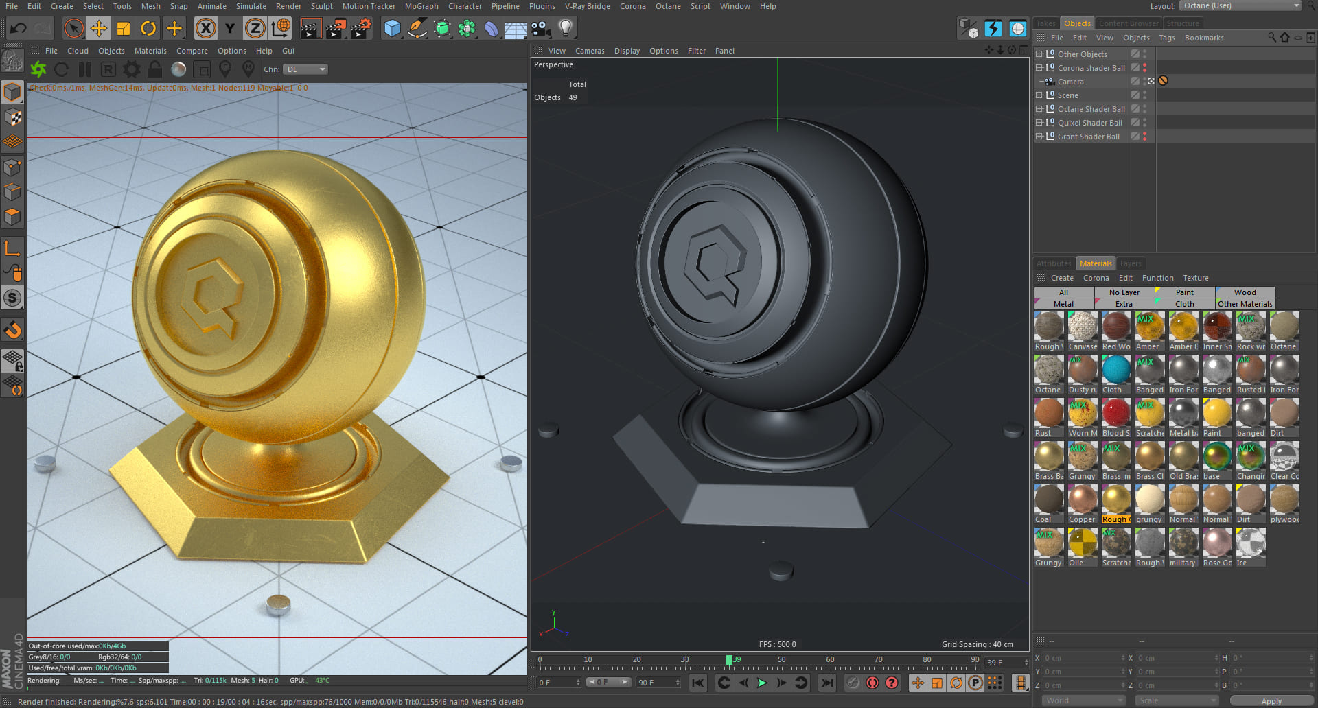 Octane render cinema 4d. Octane material c4d. Gold material c4d Octane. Октан рендер для Cinema 4d. Материалы для рендеринга.