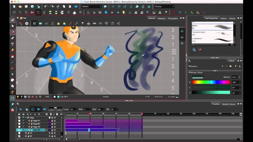 good brush settings for animation toon boom harmony