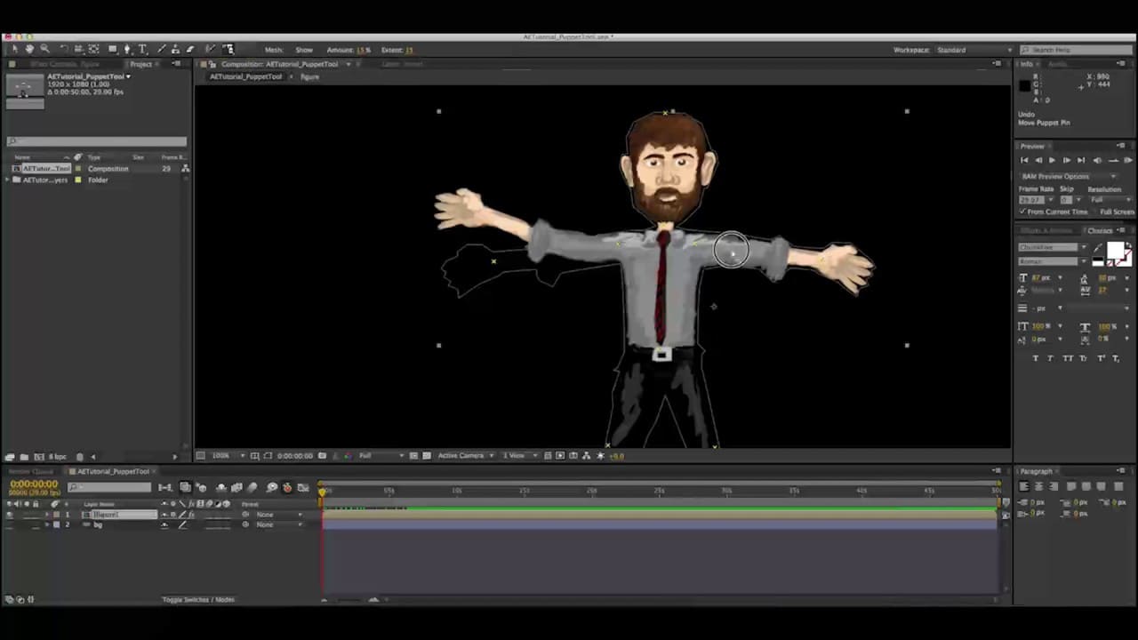 character animator after effects