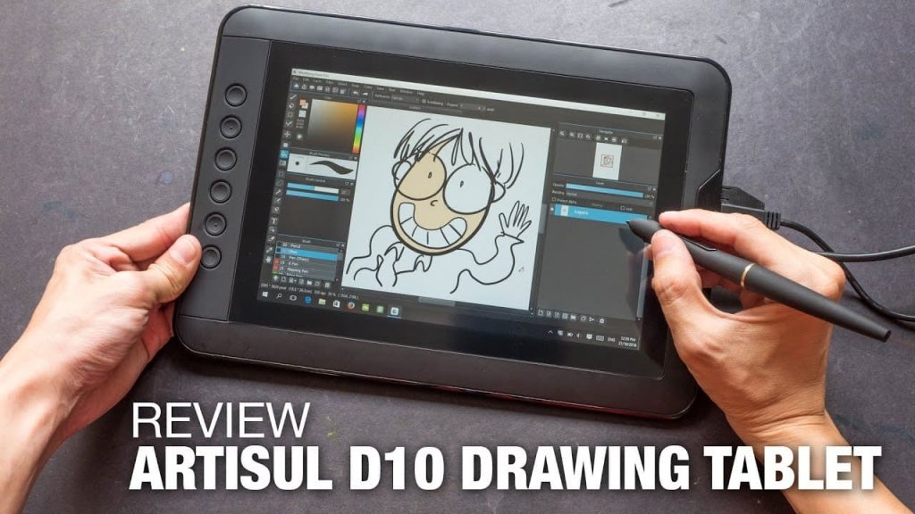 Drawing tablets with screen | Artisul D10