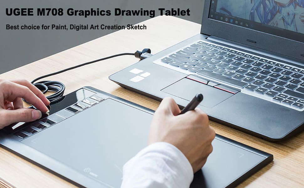 Drawing tablets for beginners | Ugee M708