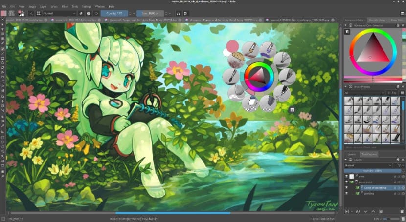 krita vs photoshop