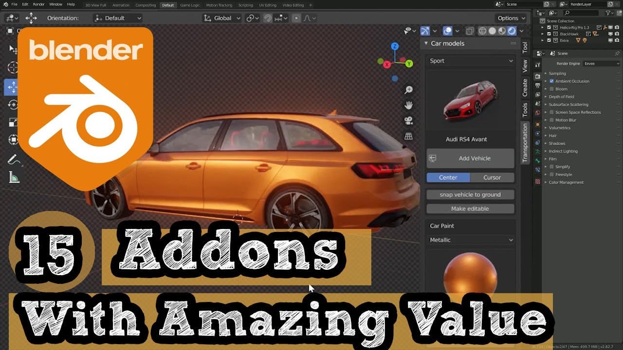 free addon for blender