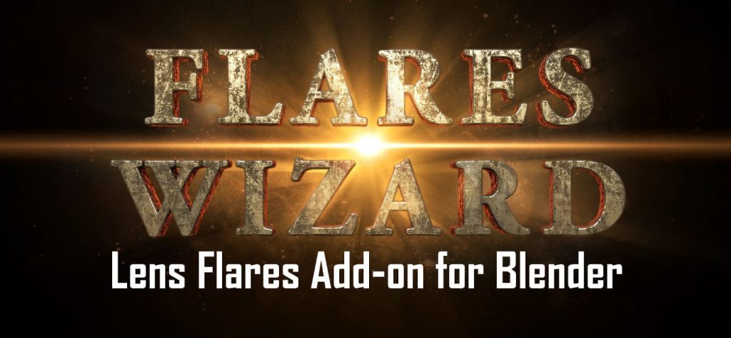 Blender lighting addon | flares wizard