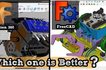 Fusion 360 VS FreeCAD | Which is Better?