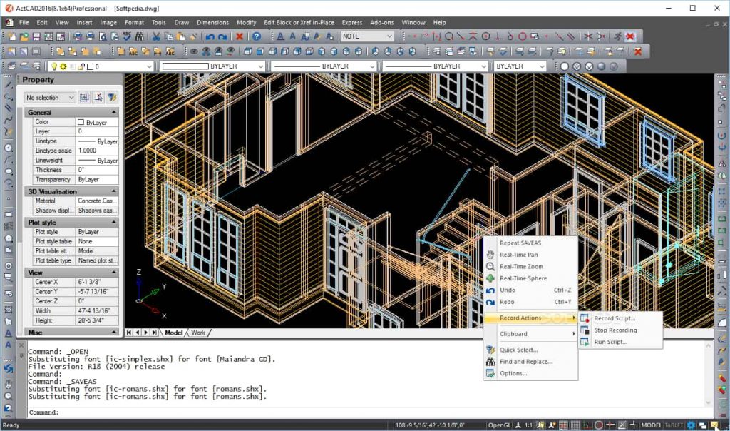 2D architecture software | ActCAD