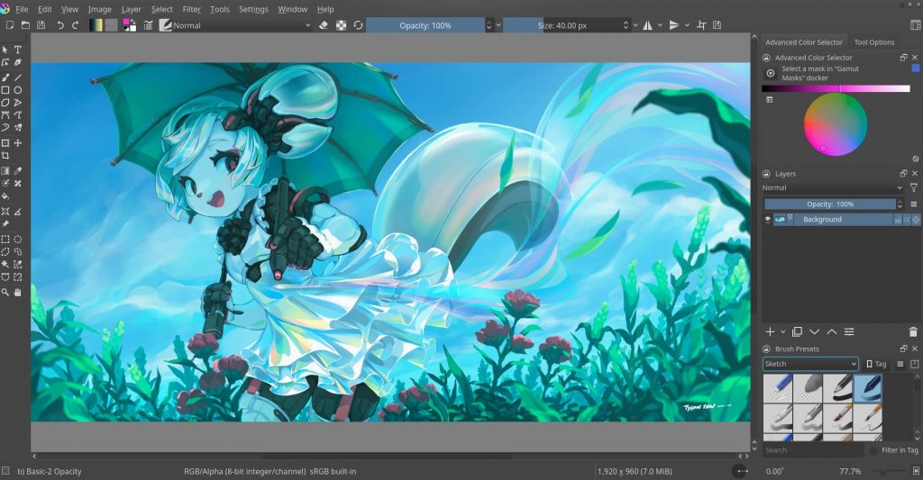 Best concept art software | Krita