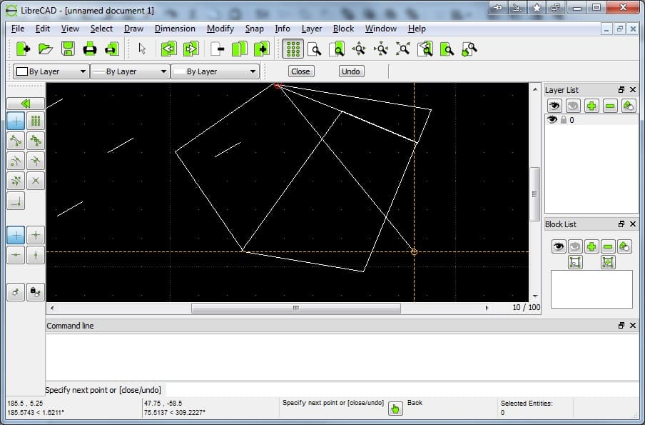 Best free 2D architecture software | LibreCAD