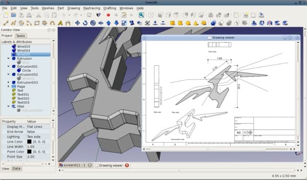 Best free 2D architecture software | FreeCAD