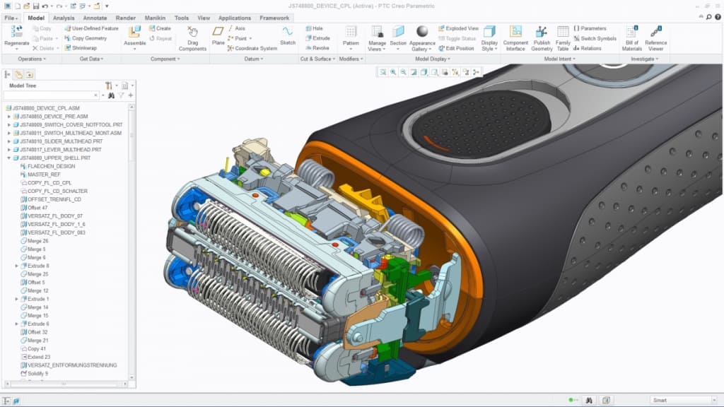 3D industrial design software | Creo