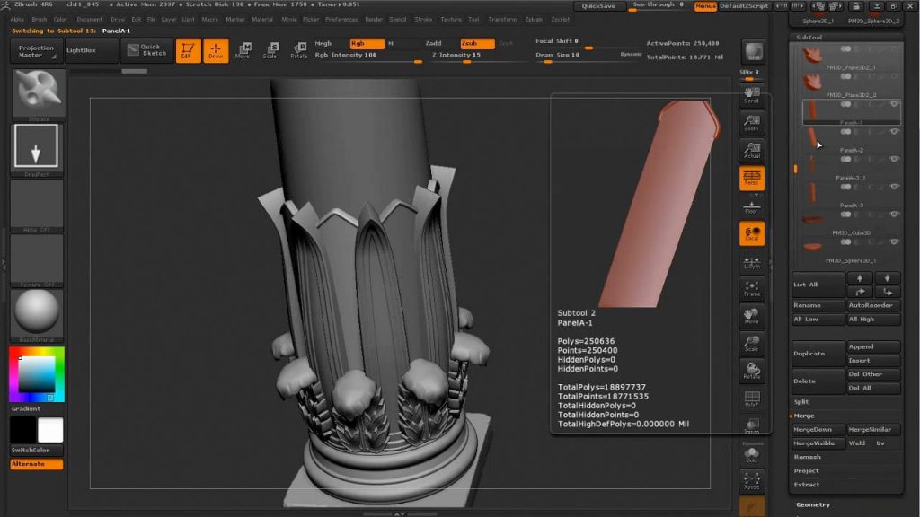 3d modeling vs sculpting | Zbrush