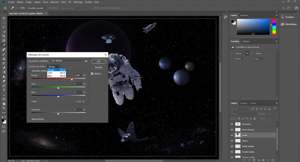 Photoshop vs Illustrator RGB color mode