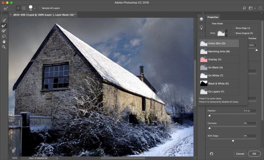 Photoshop vs Lightroom | Properties