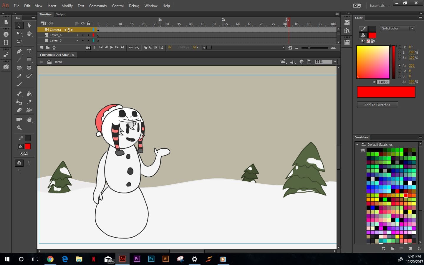 Как вставить картинку в adobe animate