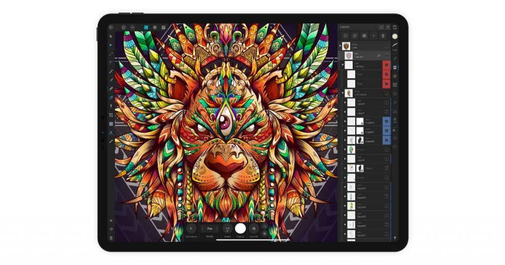 13 Best Vector Drawing Apps For iPad Free Apps Included InspirationTuts