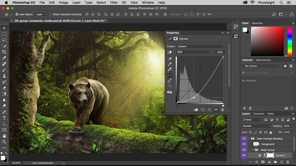 Photoshop vs Canva | Color Options