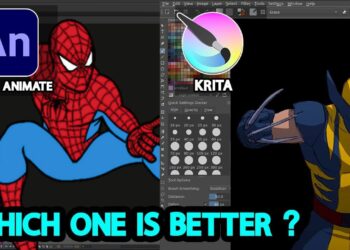 Adobe Animate Vs Krita | Full Comparison for Beginners