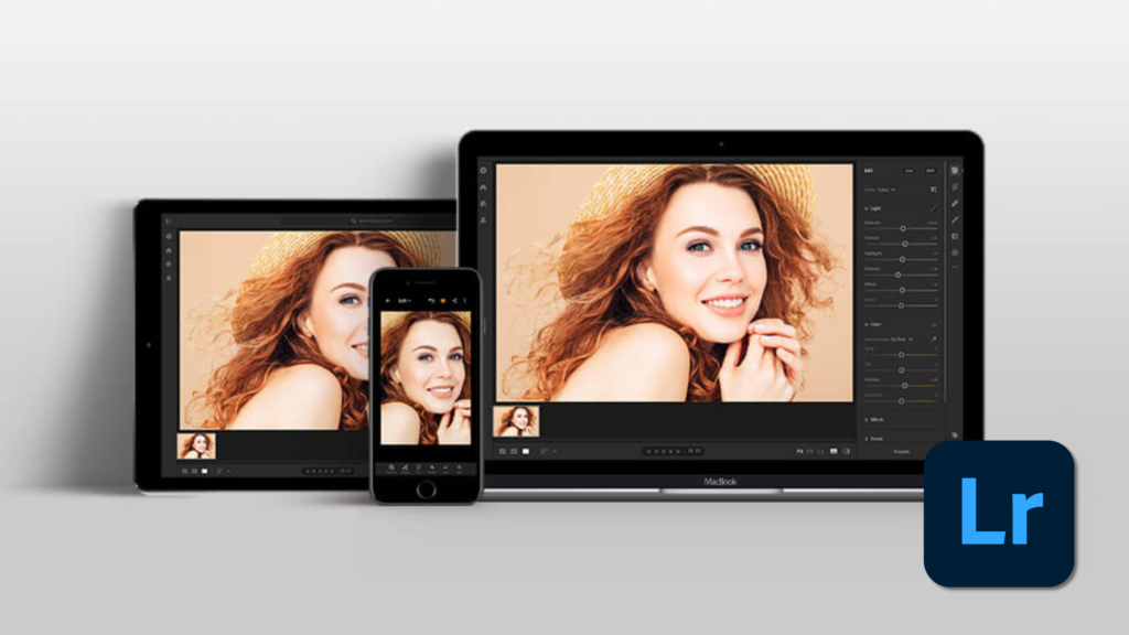 Using Lightroom on various devices.