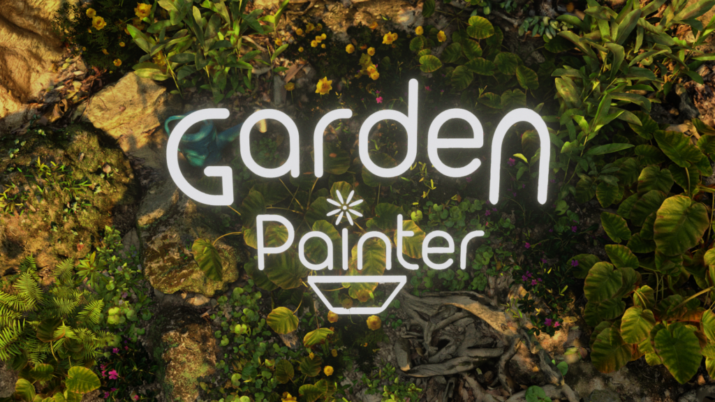Blender vegetation addon | Garden Painter