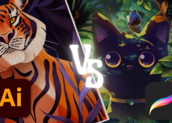 Adobe Illustrator vs Procreate