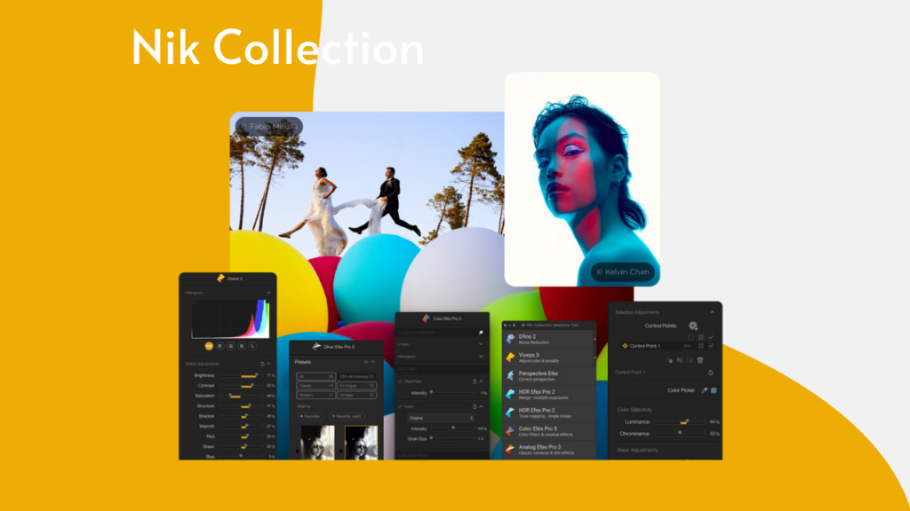 Photoshop plugins effects on Nik Collection