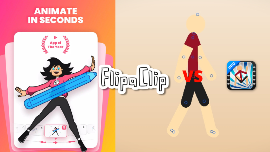 Flipaclip vs Stick Nodes artwork examples.