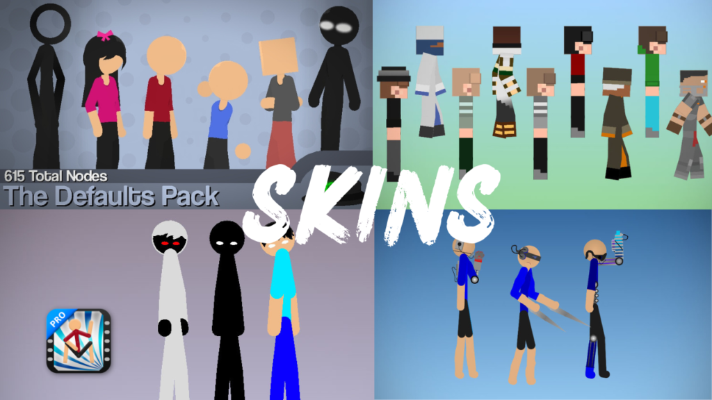 Public Skins - Stick Nodes Skins