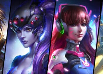 Overwatch characters from Blizzard Games